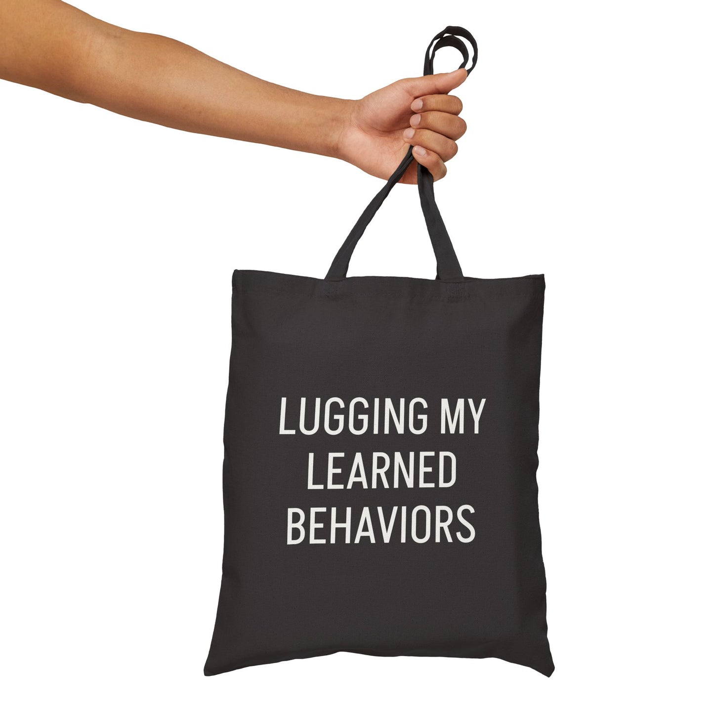 Lugging my learned behaviors